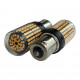 T5563 Авто лампа ОРАНЖЕВЫЙ 1156 Р21W 12-24V 3600LM 2шт