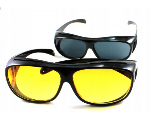 T4569 Антибликовые водительские мужские очки для вождения TacGlasses.