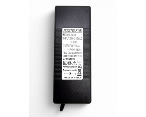 T5500 Адаптер питания AC-DC Adapter 48V 3A 5.5x2.5mm (50шт/к)