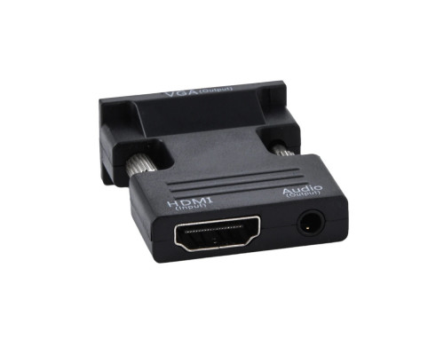 T5039  Адаптер Hdmi конвертер в VGA с аудио кабелем