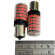 T5568 Авто лампа КРАСНЫЙ 1156 Р21W 12-24V 150SMD 2шт