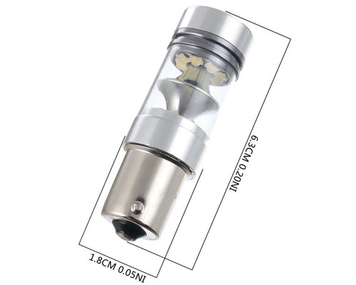 T4525 Автомобильная LED лампа 1156 20smd 100 Вт 2шт