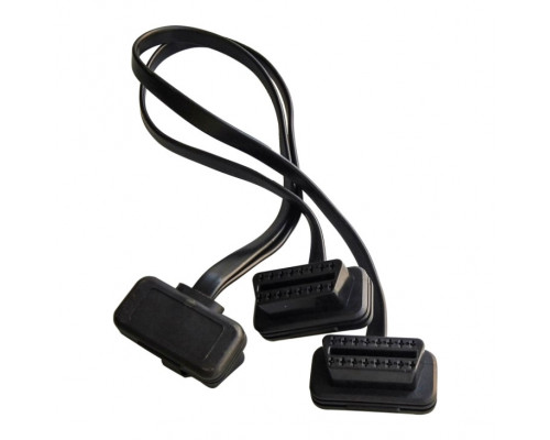 T5025 Переходник удлинитель делитель OBD 2  8pin* 40см*2