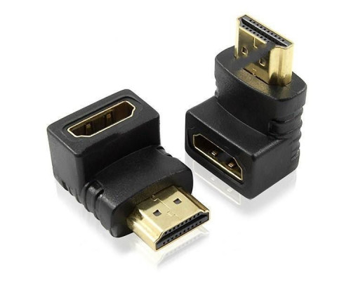 Т0131 Видео переходник HDMI -HDMI угловой SH-160