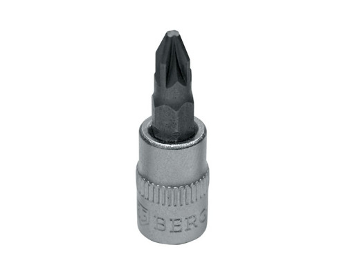 Бита-головка BERGER Pozidriv BG2195, 1/4", PZ1 INS007UN