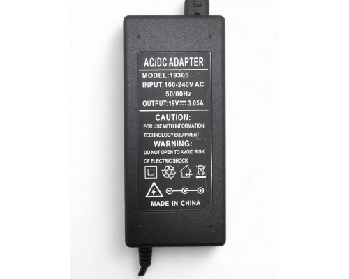 Адаптер питания AC-DC 19V 3,05A 6.5x4.4мм 60W