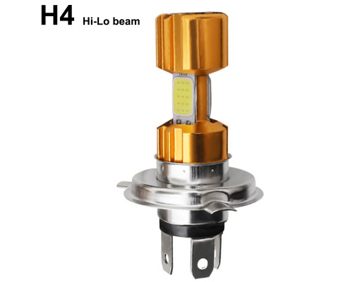 T4484 Светодиодная H4 COB лампа 1шт