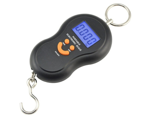 T4871 Весы ручные WH-A08 OT-HOW10 50кг 1г дисплей сбоку